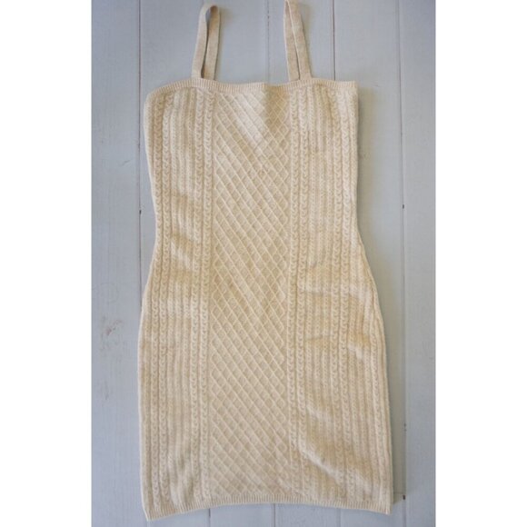 House of Harlow 1960 Dresses & Skirts - House Of Harlow 1960 Fisherman Cable Knit Sweater Dress, Size L